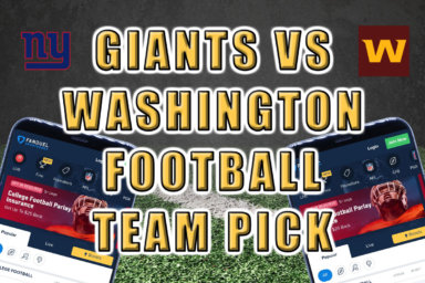 giants washington team pick prediction