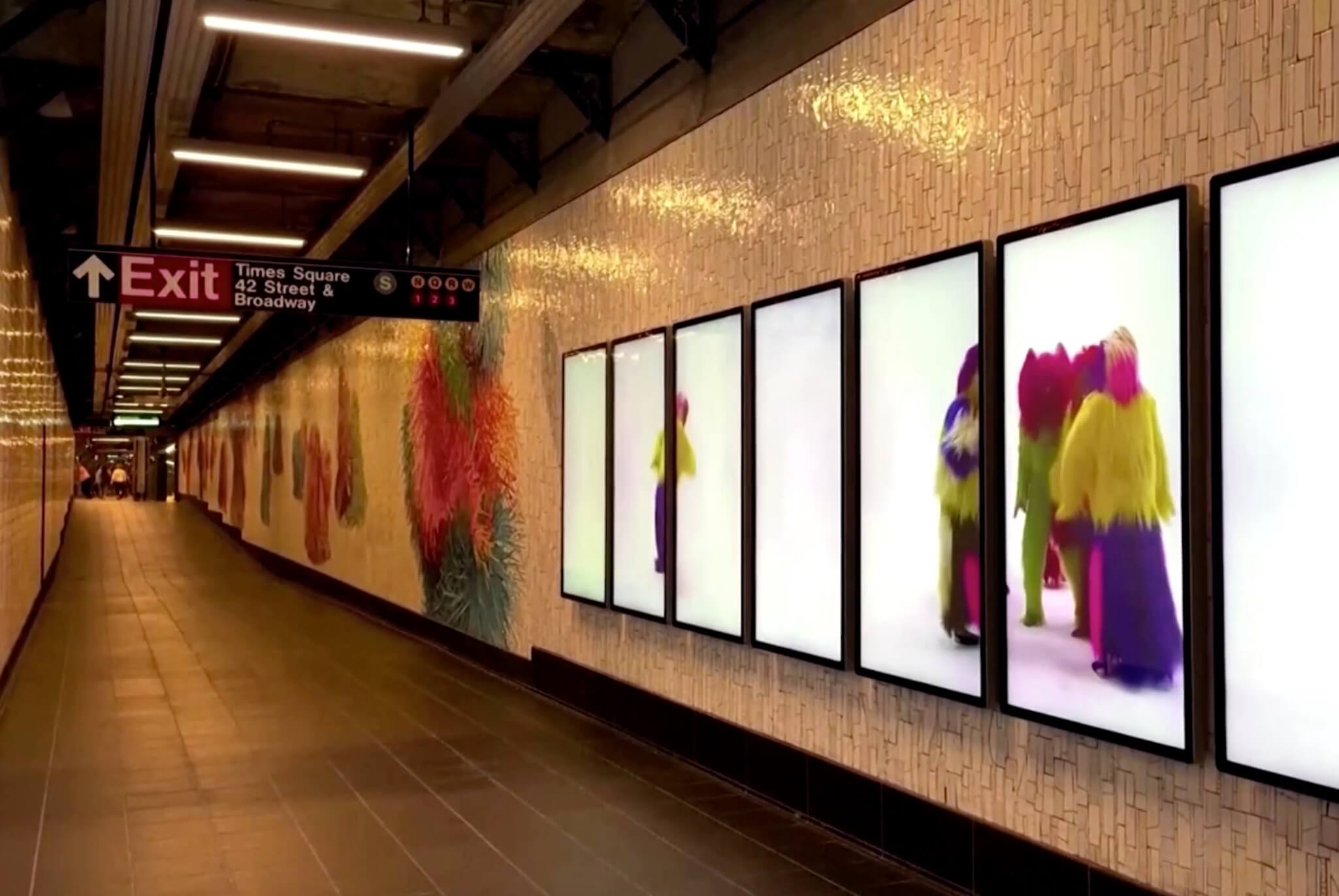 Nick Cave's larger-than-life mosaic aims to move New York subway riders 2