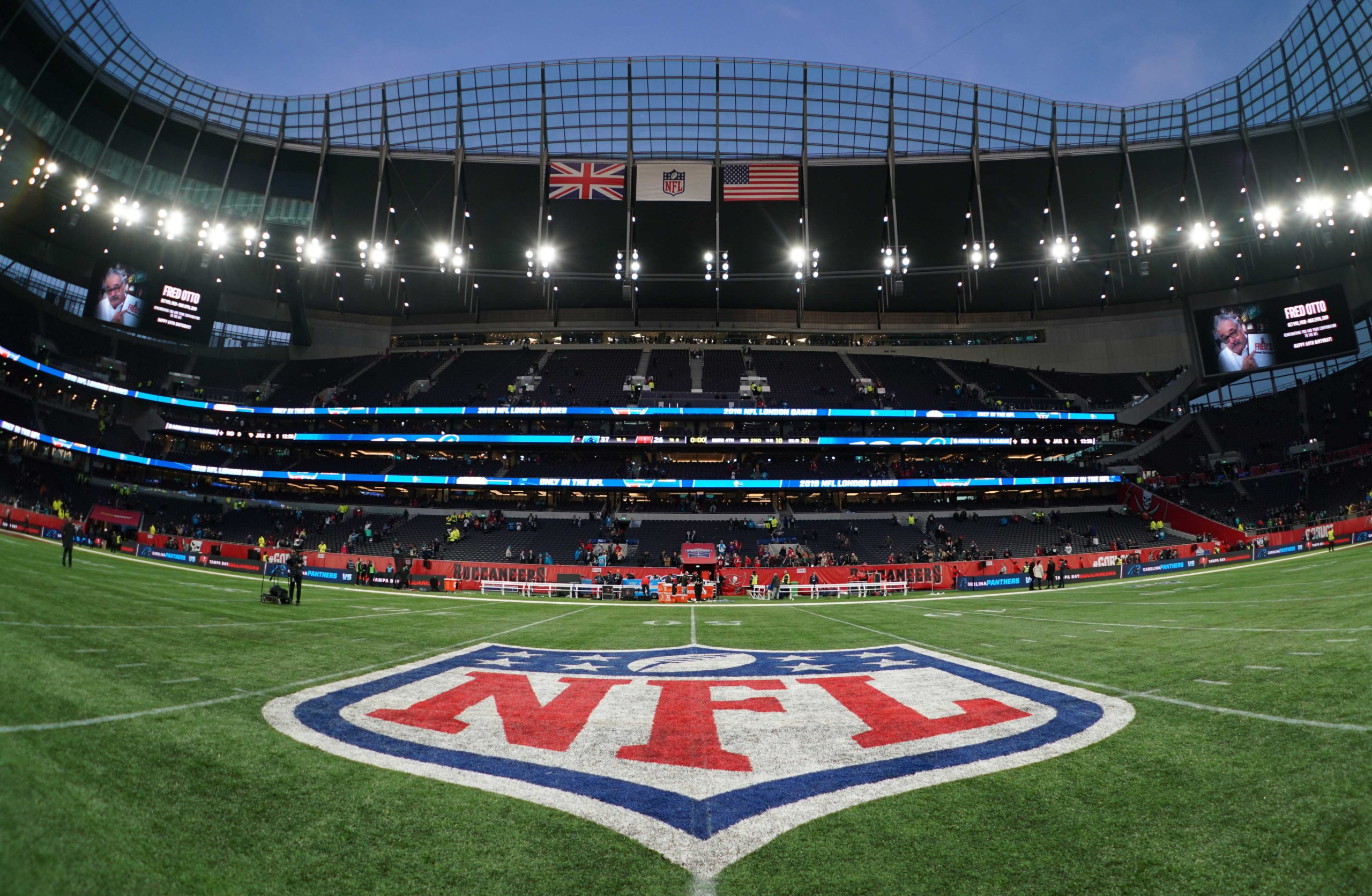 Tottenham Hotspur Stadium NFL Jets Falcons