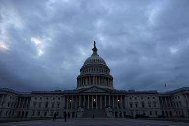 Scenes on the Capitol Hill during negotiations over the debt ceiling in Washington, U.S.
