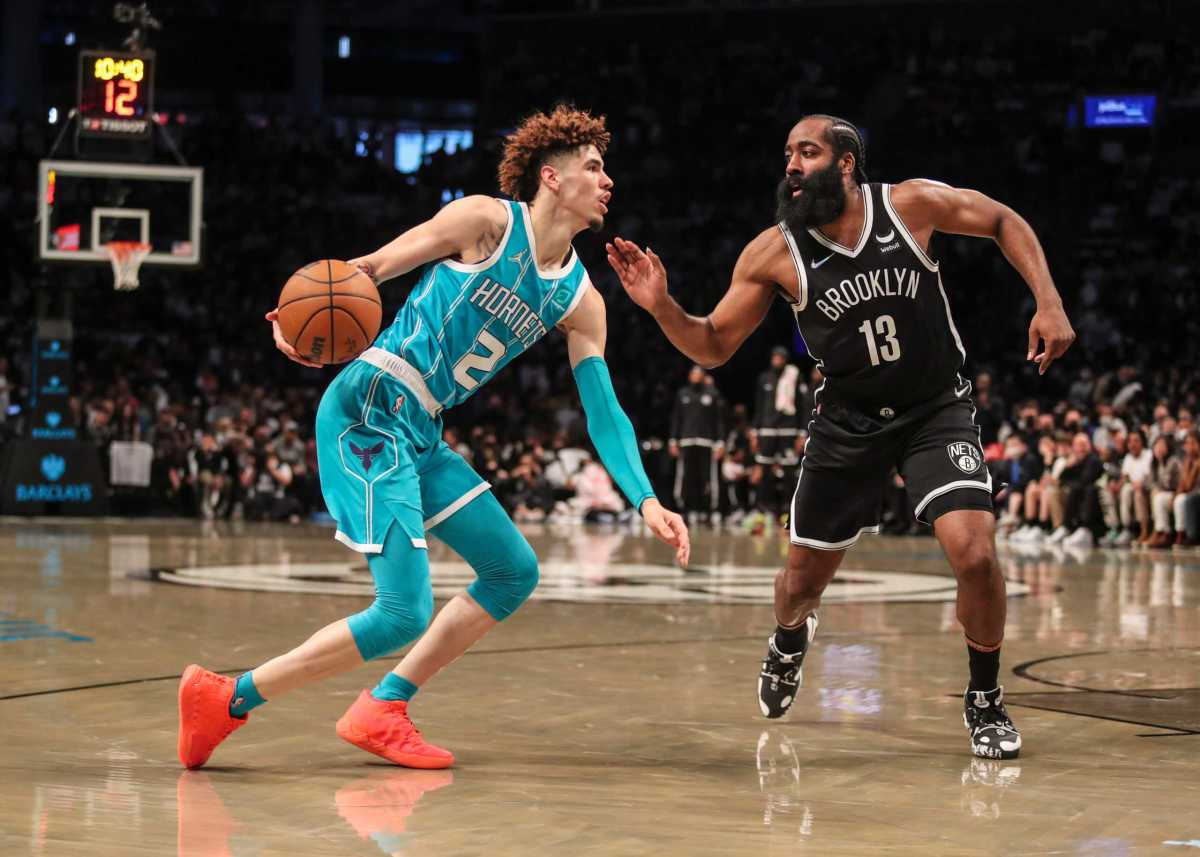 Nets Hornets Ball Harden