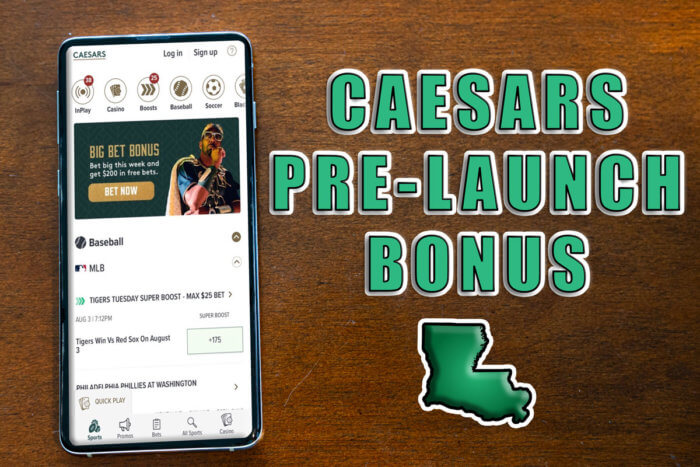 caesars louisiana bonus