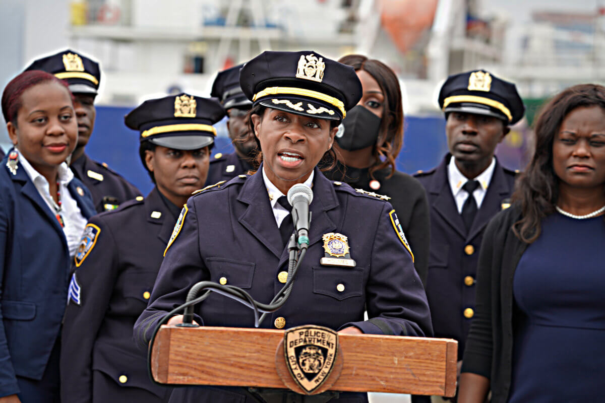 Answering the call: NYPD ships 11 large containers full of relief supplies to rebuilding Haiti 11