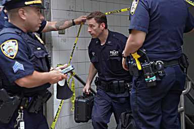 Stabbing in Times Square