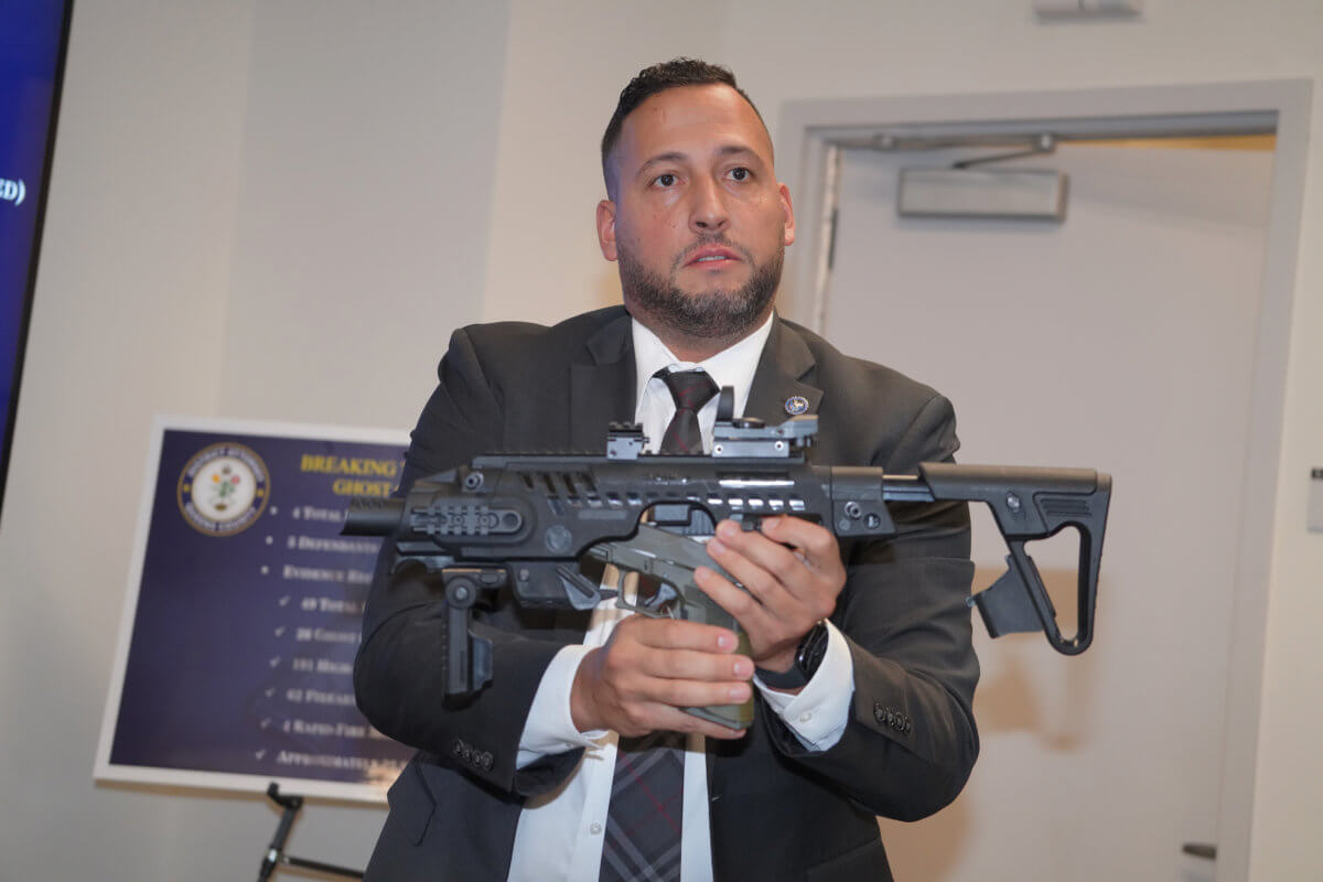 'We will find you': Queens DA, NYPD bust man with arsenal of ghost guns, issue warning to smugglers and sellers 7