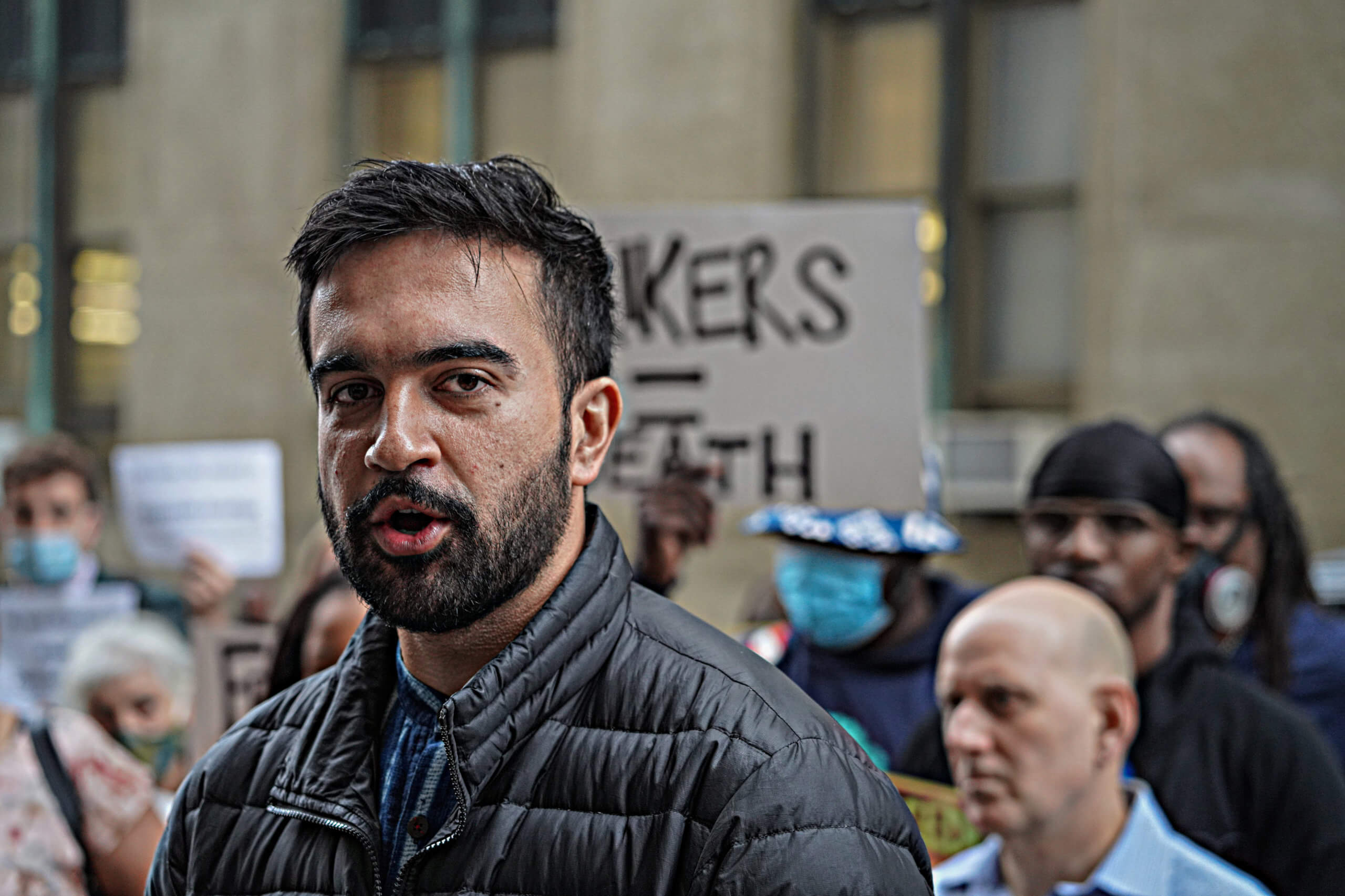 Zohran Mamdani Campaigns for Mayor with Socialist Vision