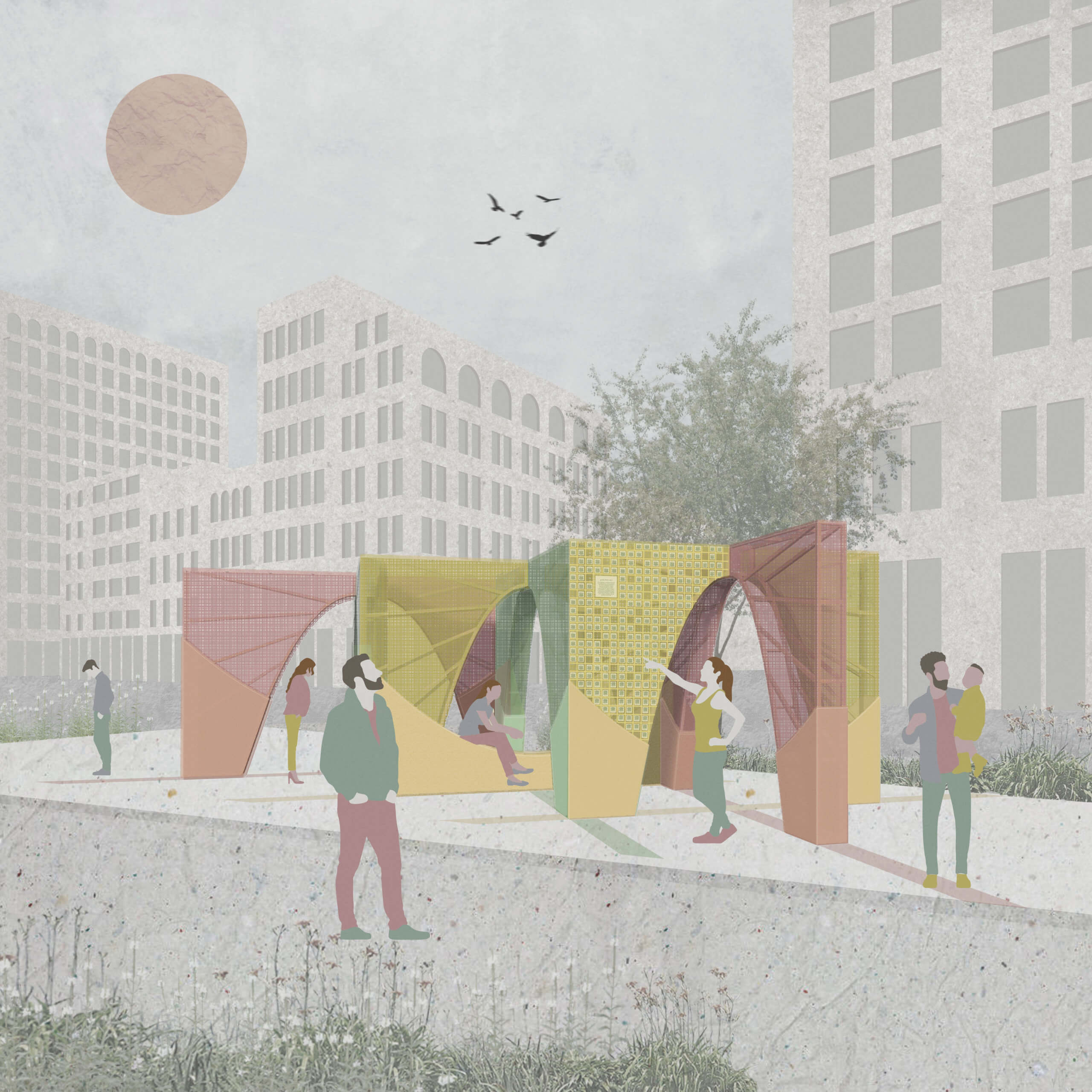 Interactive installation to set up in Flatiron District for the holiday season 2