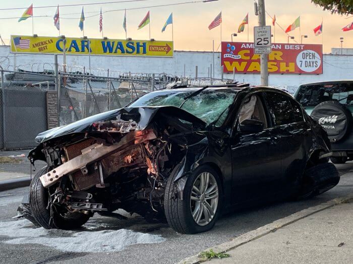 Speeding driver kills motorcyclist in Brooklyn crash | amNewYork