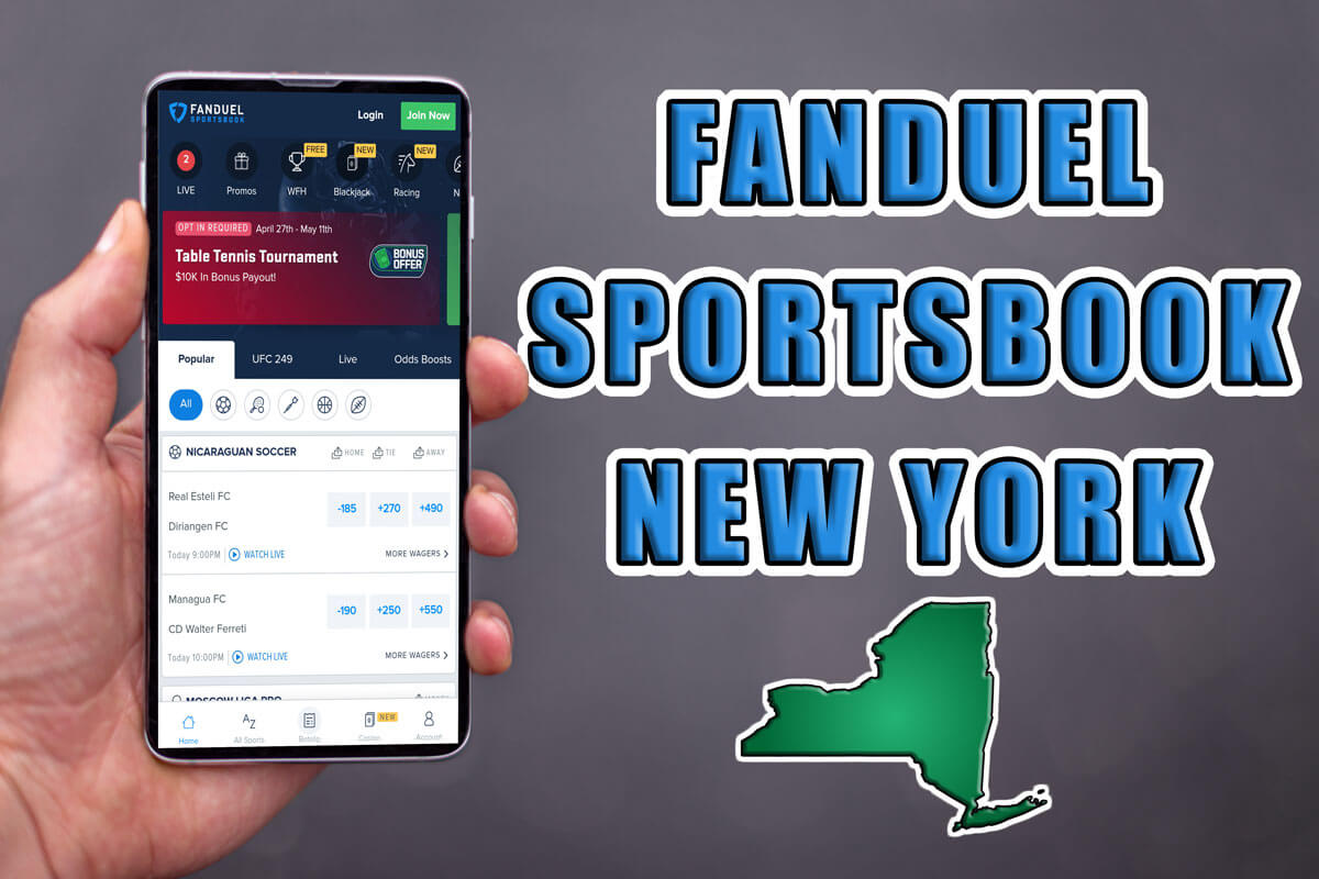 FanDuel Sportsbook NY Mobile App