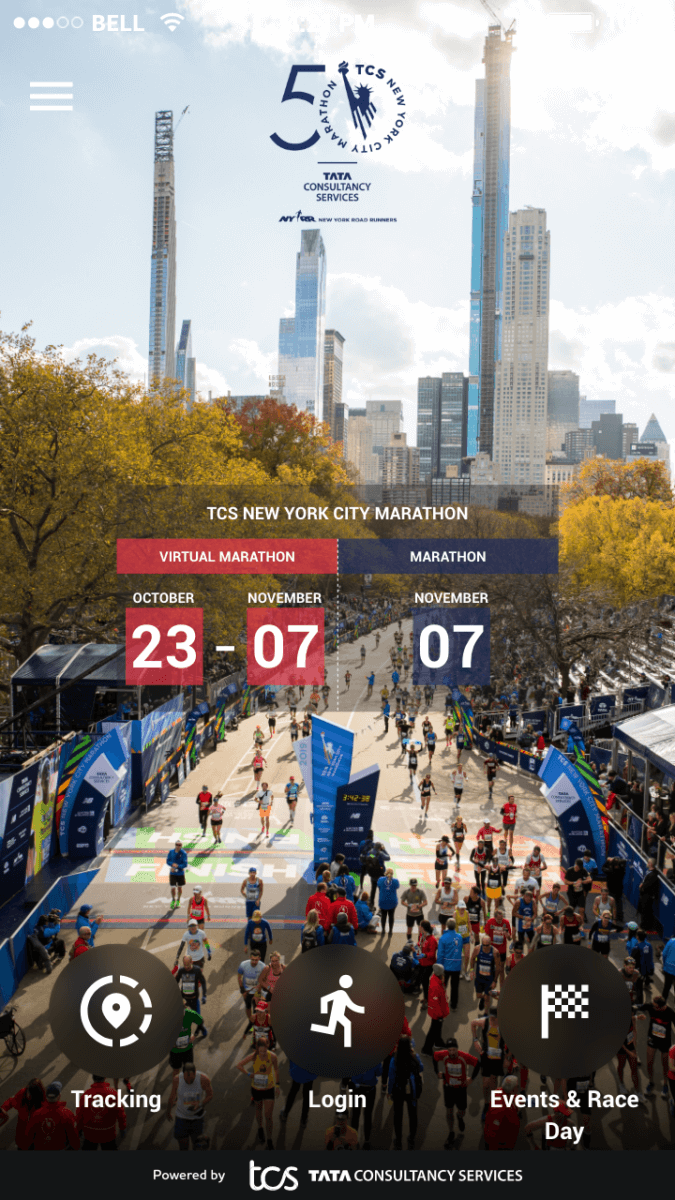 TCS New York City Marathon app is helping everyone get involved in this