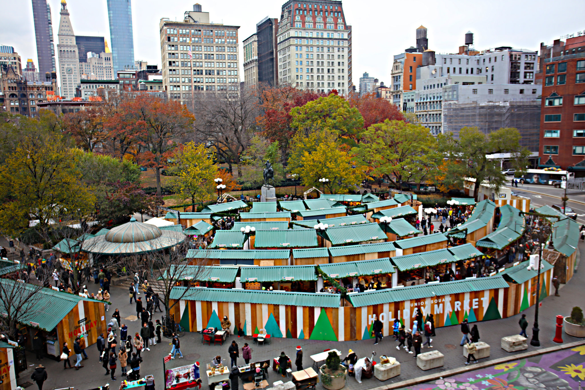 Union Square Holiday Market to open with lineup of local vendors Nov. 16 amNewYork