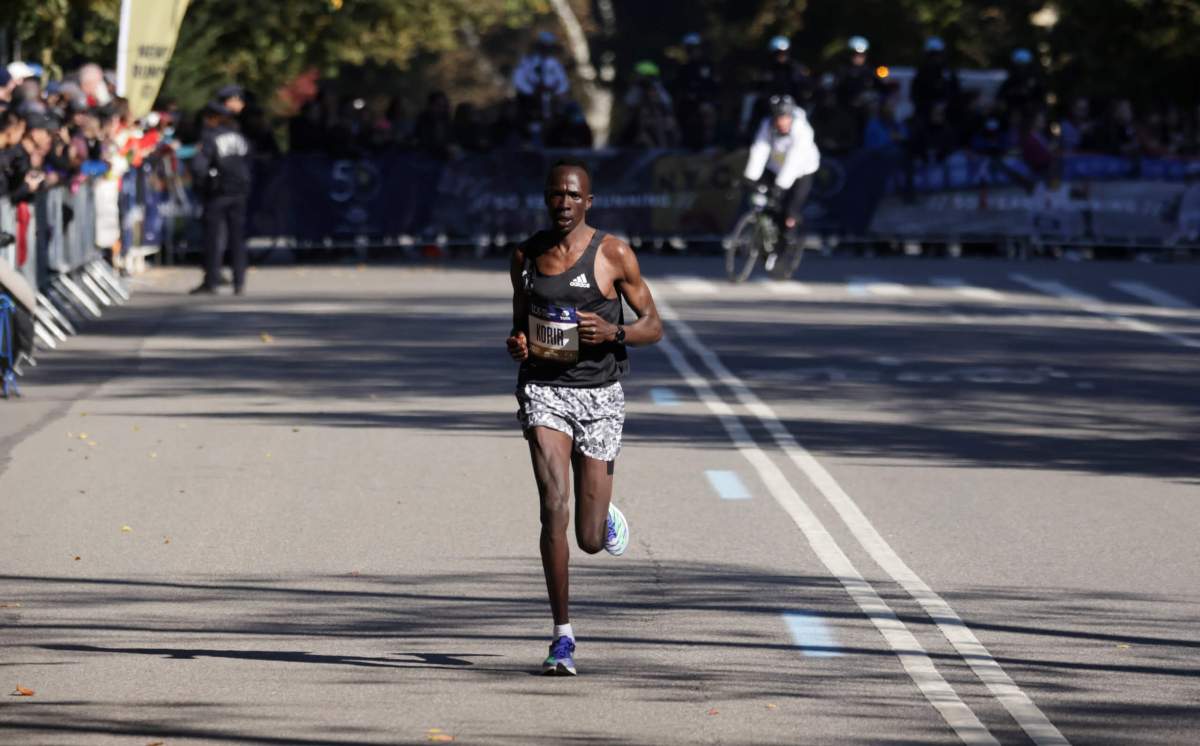 Albert Korir New York City Marathon