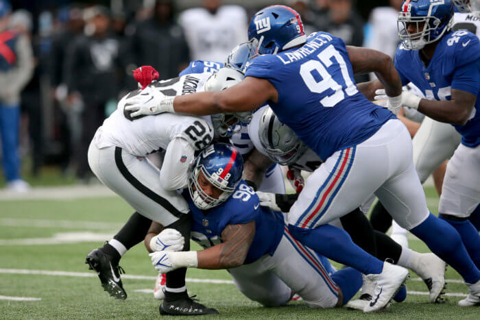 Dexter Lawrence of the New York Giants