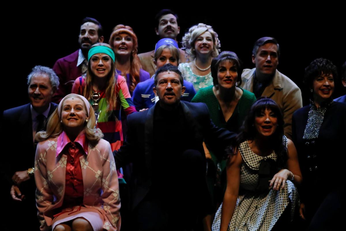 Spanish actor Antonio Banderas presents his musical “Company” in his hometown Malaga
