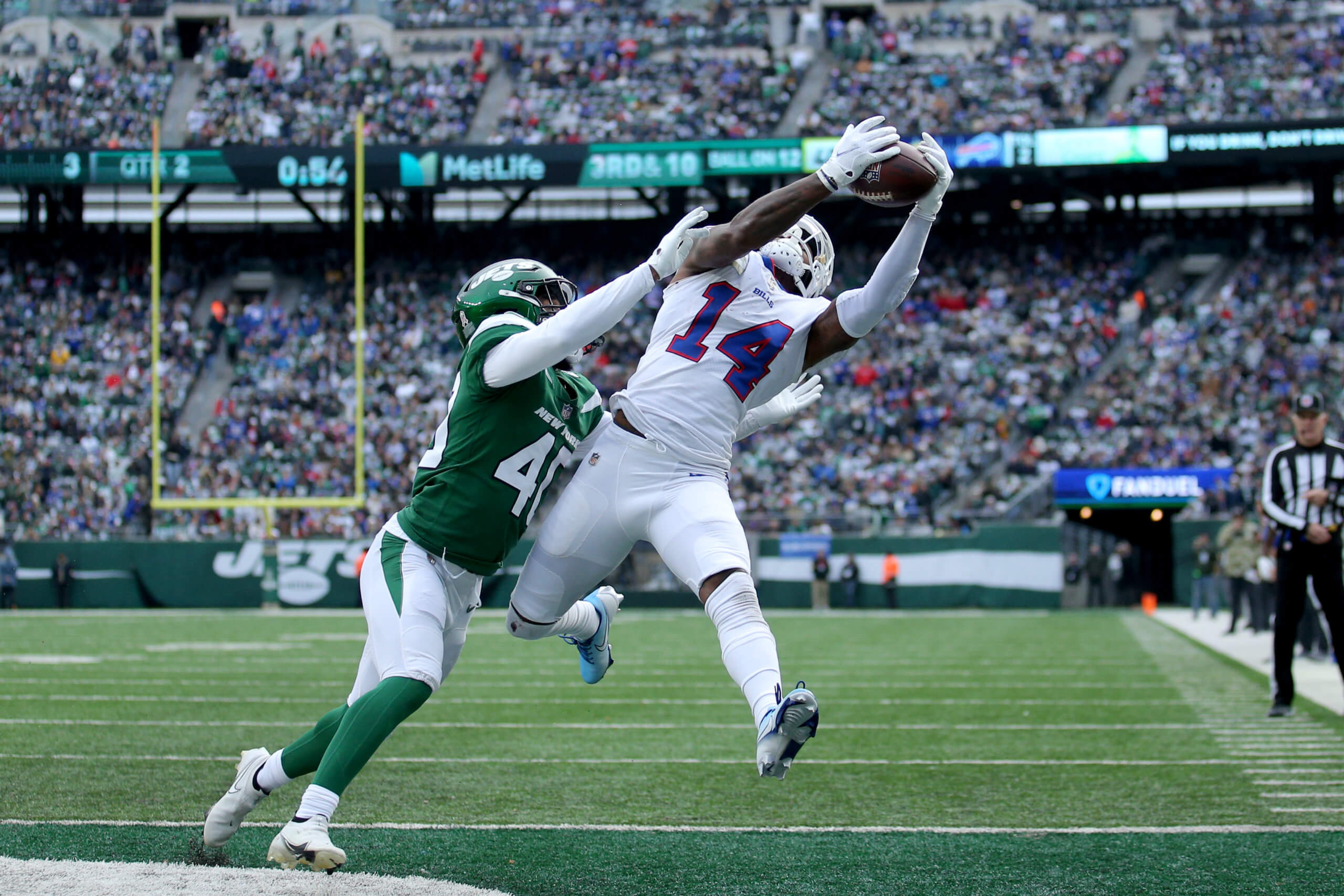 Mike White picked four times as Jets turn in a stinker against first-place Buffalo  Bills