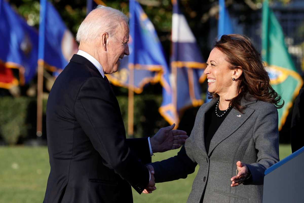 U.S. President Biden signs the “Infrastructure Investment and Jobs Act”, in Washington