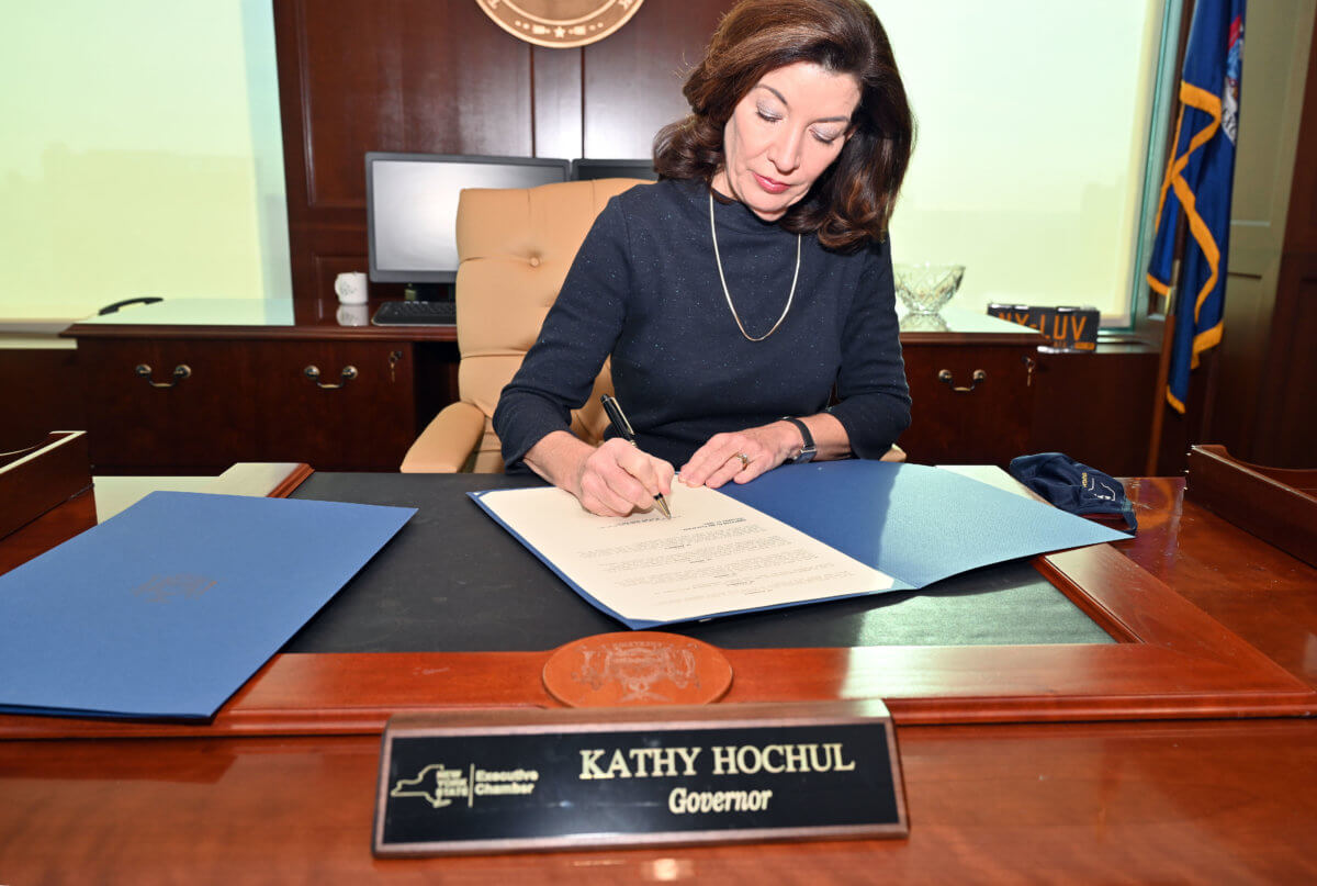 Governor Kathy Hochul Signs Two Veterans Bills on Veterans Day