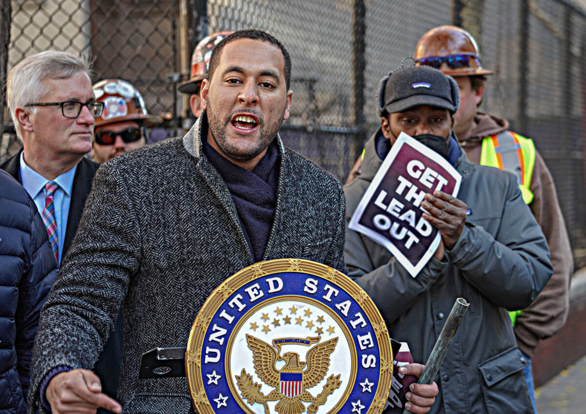 No more 'environmental racism': Schumer says infrastructure bill will remove lead pipes city's bowels 7