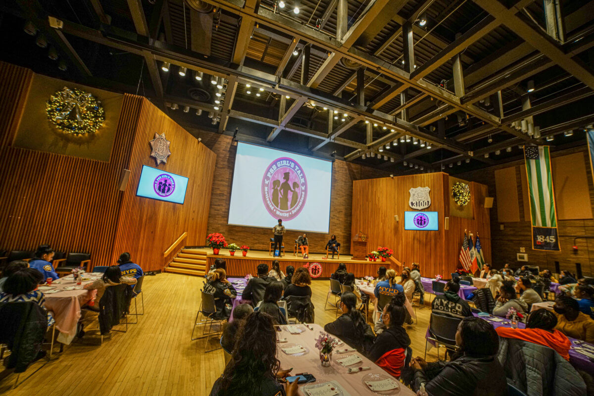 NYPD works to inspire at-risk girls during early Thanksgiving celebration 9