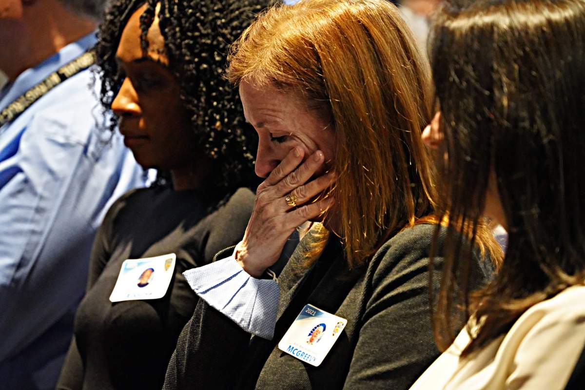 It was an emotional ceremony for families
