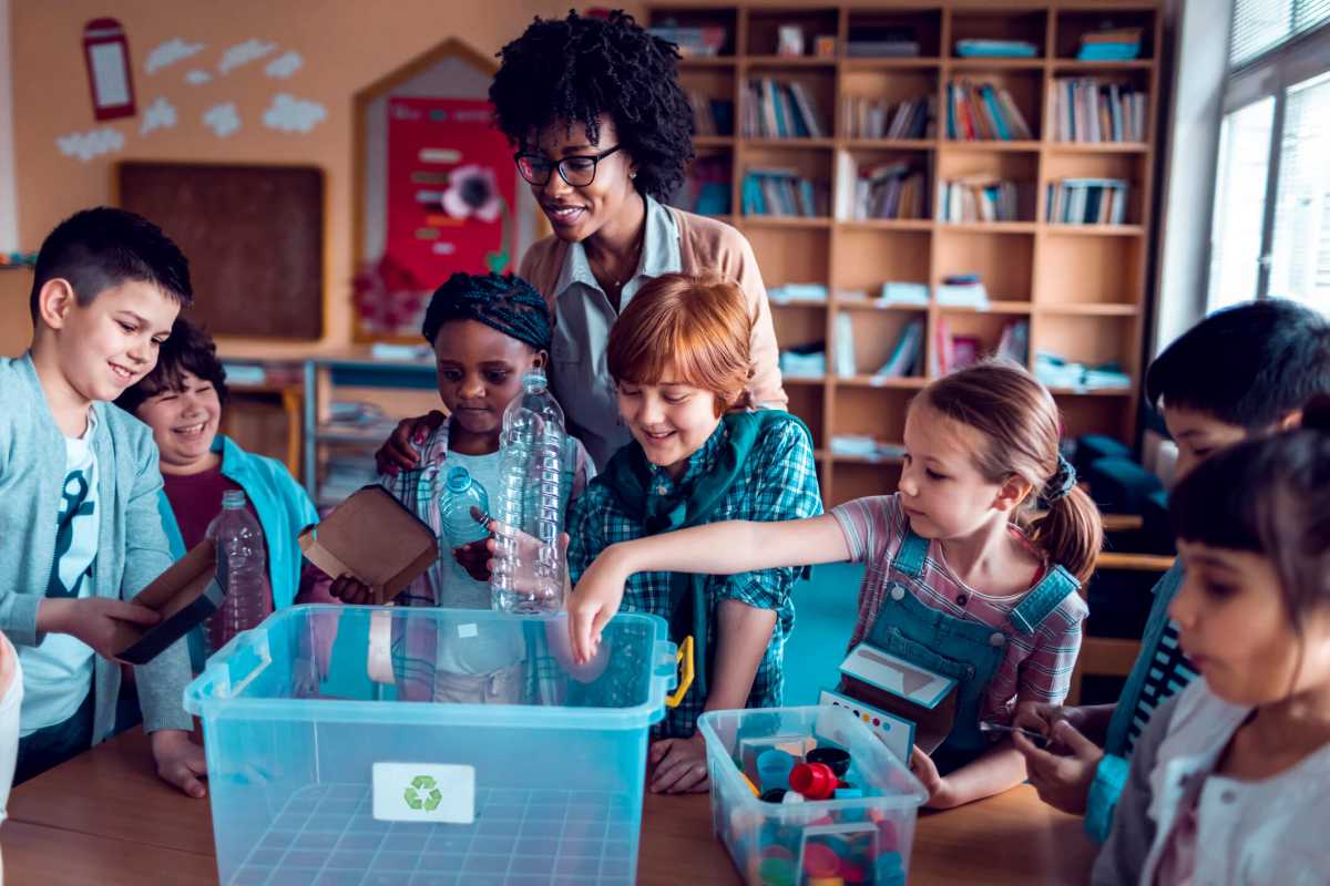 Recycling in the classroom