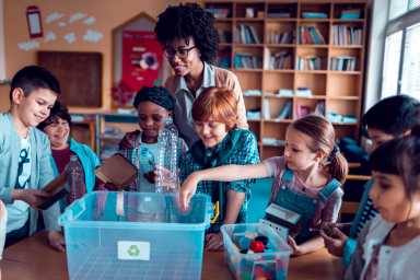 Recycling in the classroom