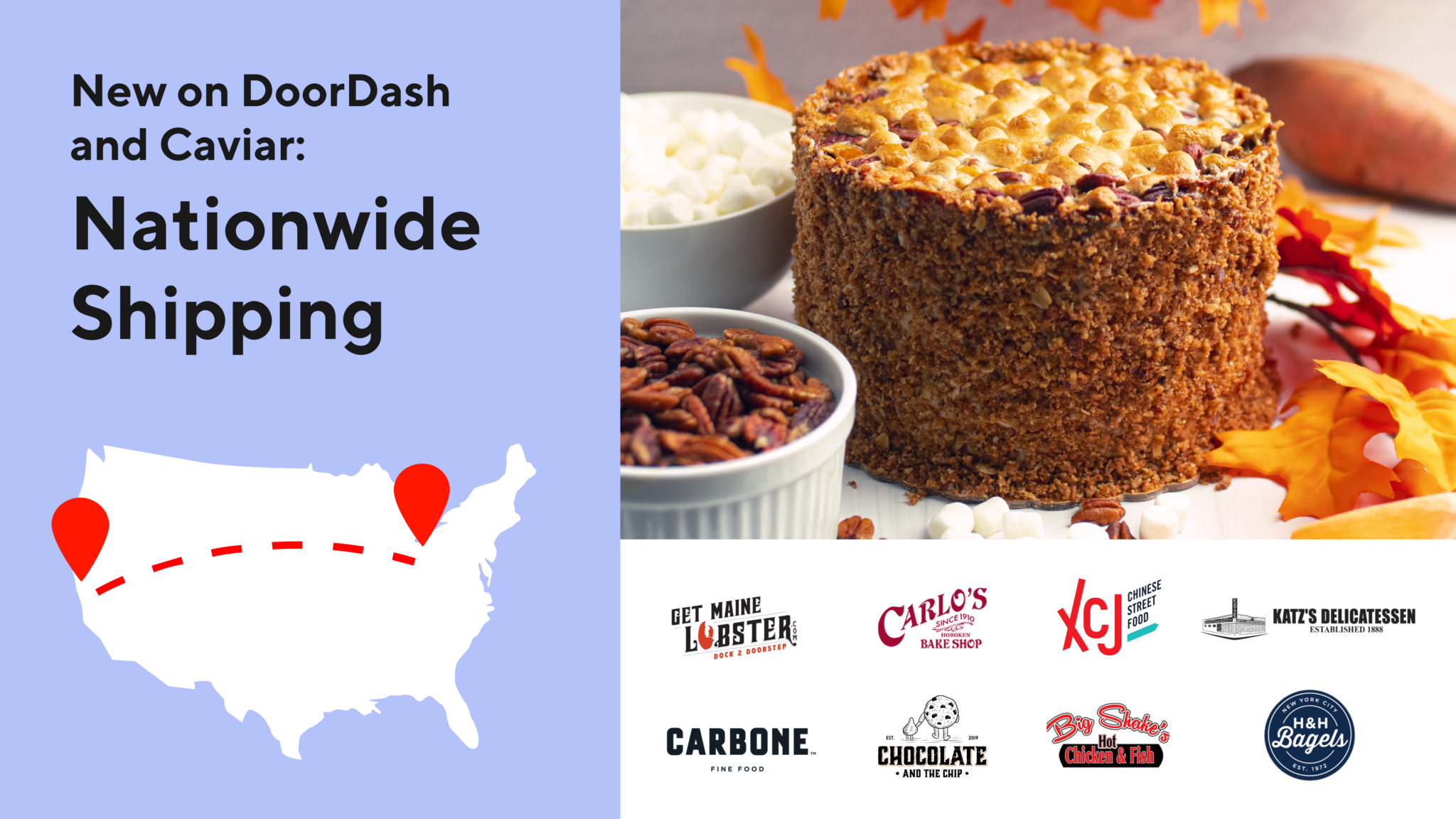 DoorDash, Caviar expands to nationwide shipping ahead of the holidays