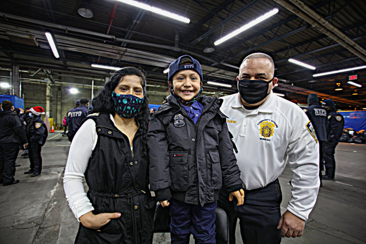 Operation sleigh ride: NYPD delivers gifts throughout NYC 16