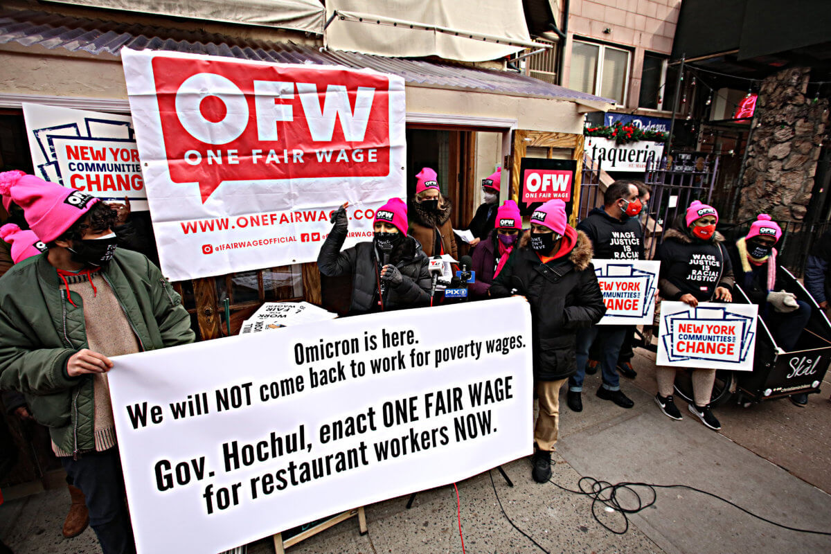 Fight, don’t starve: NYC restaurant workers threaten mass exodus amid Omicron unless paid livable wage 6