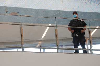 LaGuardia Airport’s newly renovated Terminal B in New York
