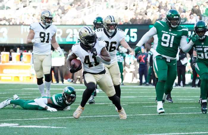 Alvin Kamara Jets Saints