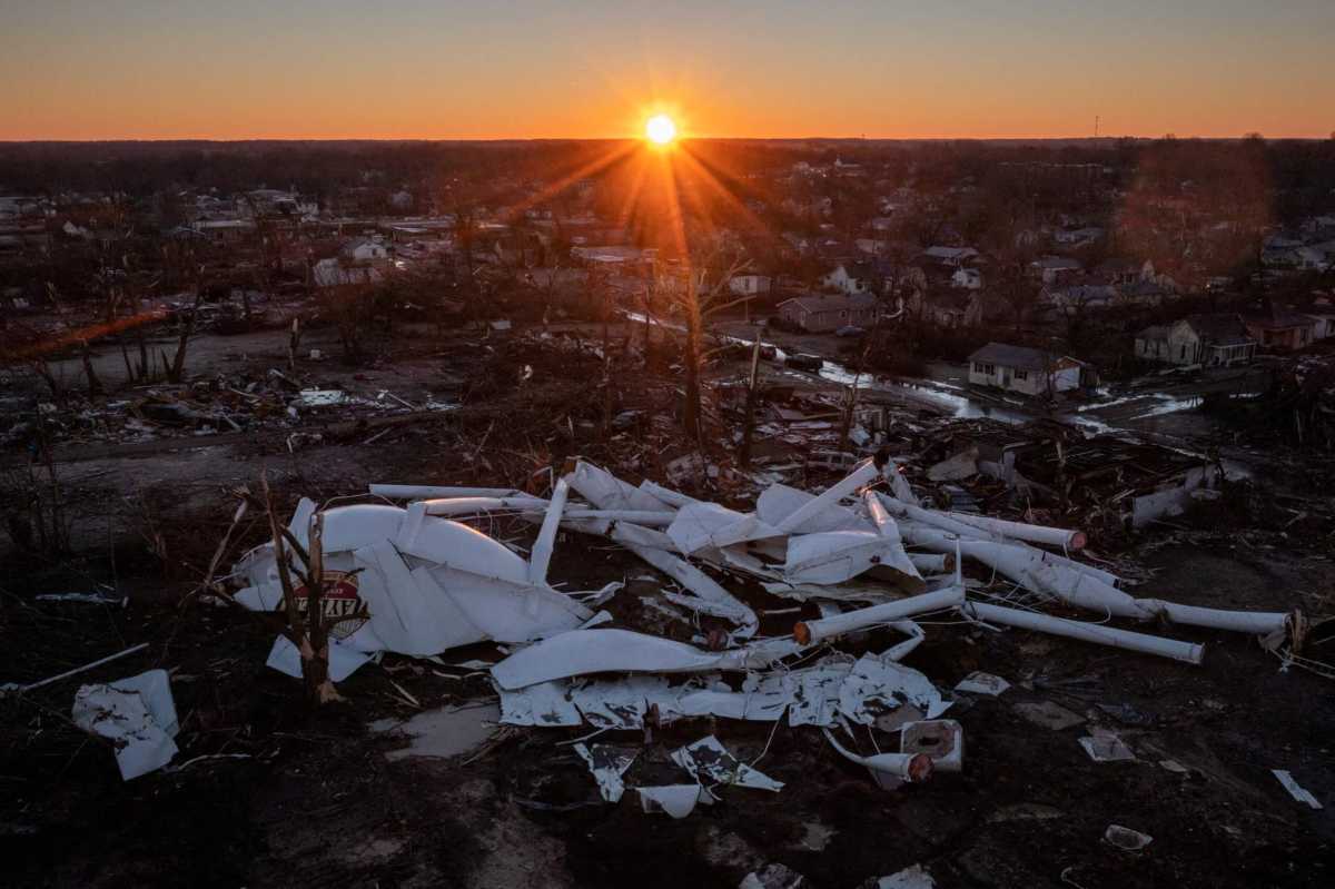 Devastating outbreak of tornadoes ripped through several U.S. states