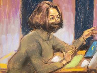 FILE PHOTO: Ghislaine Maxwell trial in New York