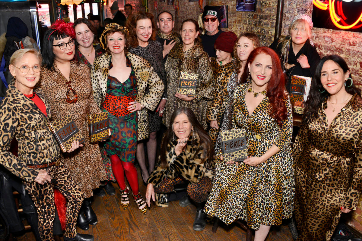 Ladies who lunch in Leopard ( and a few men )