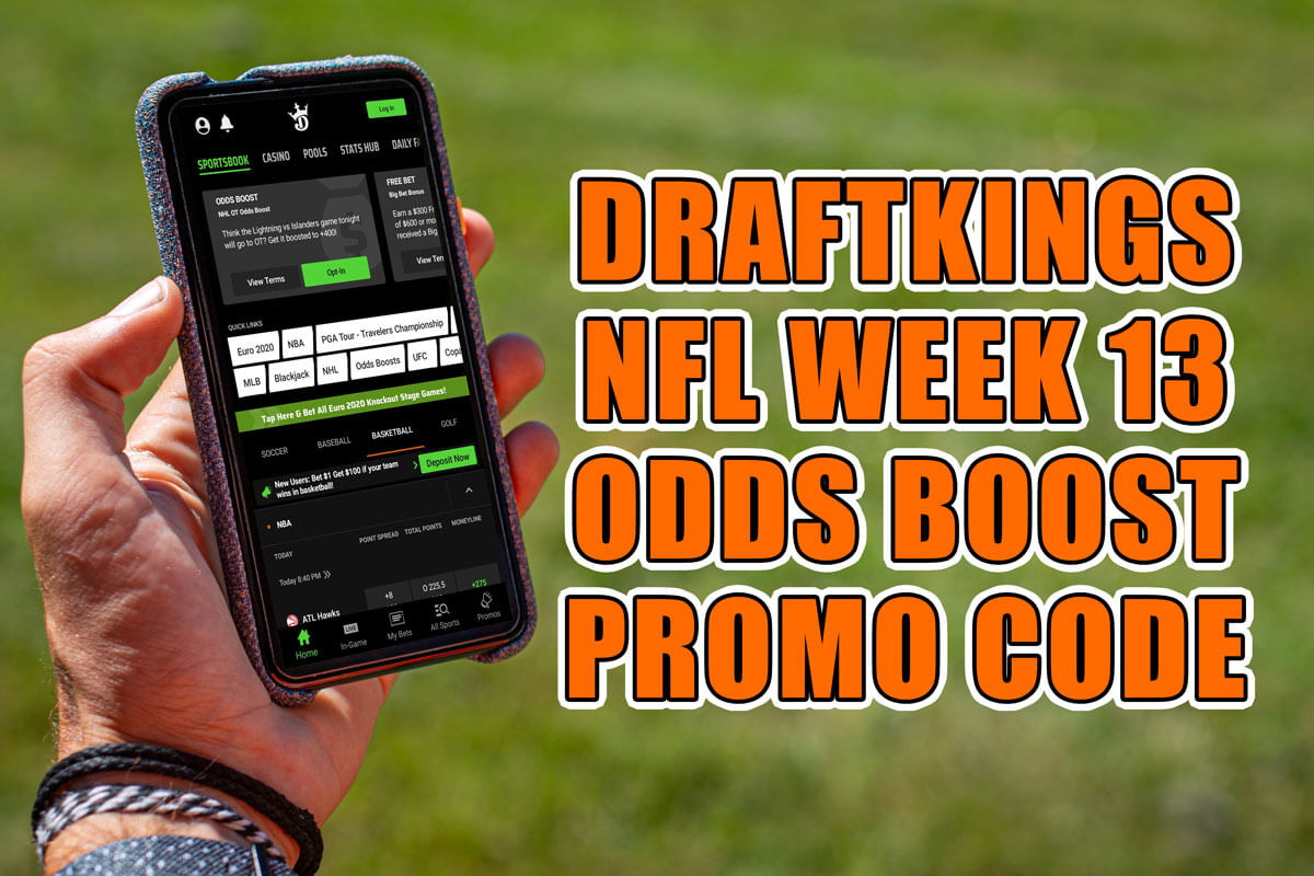 DraftKings promo code for NFL Week 13 gives wild odds boost