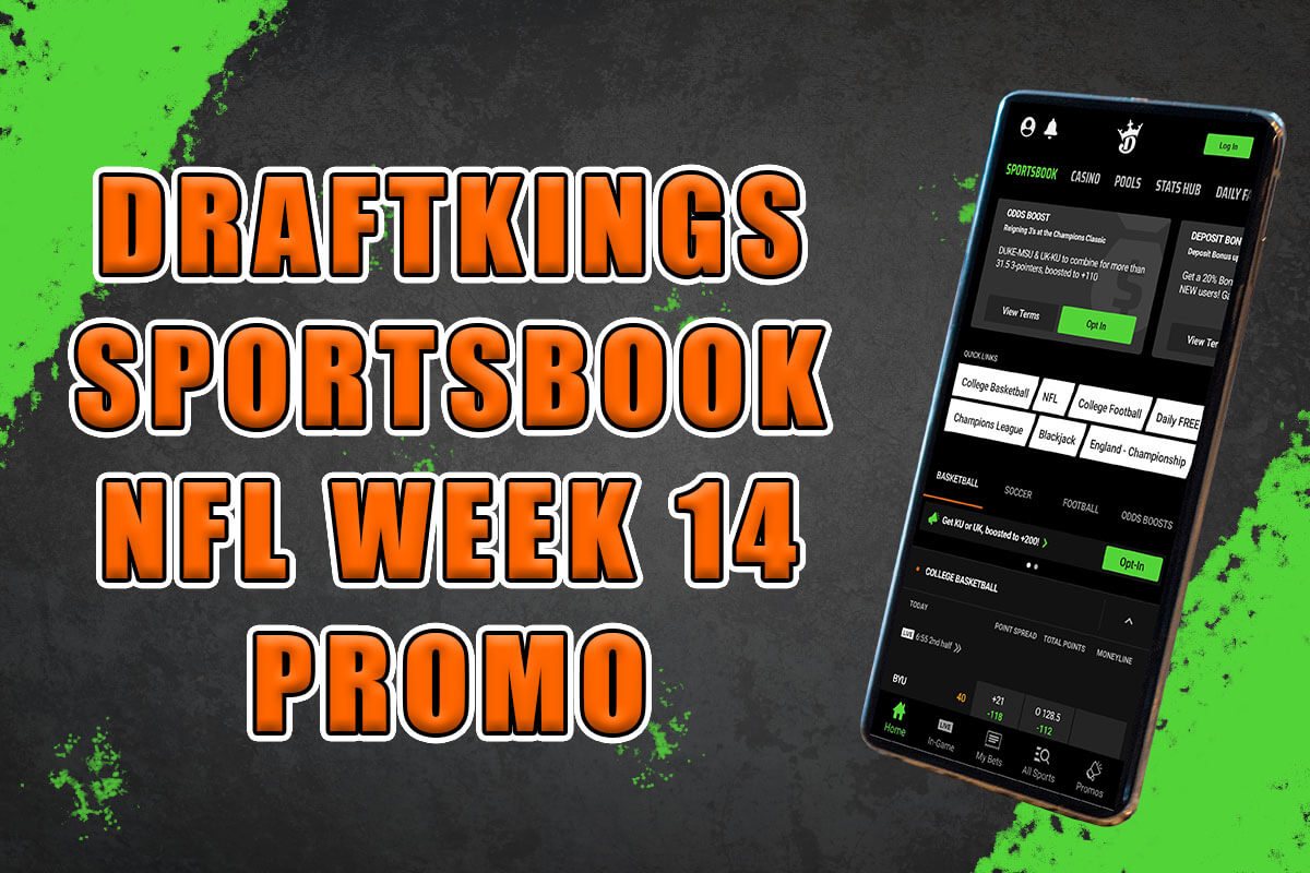 draftkings promo code nfl week 14