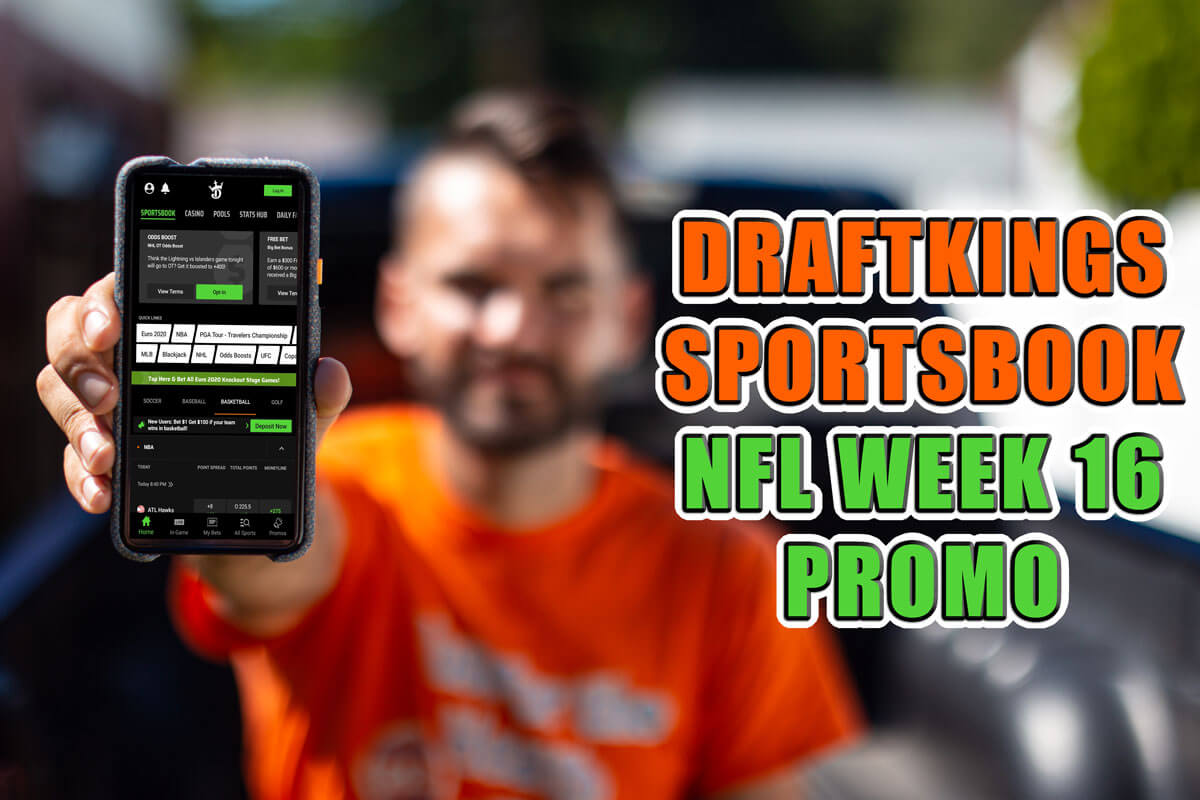 draftkings sportsbook promo nfl week 16