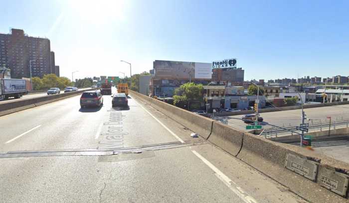 The Major Deegan Expressway near E. 135th Street.
