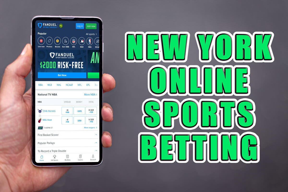 New York online sports betting to launch on January 8.