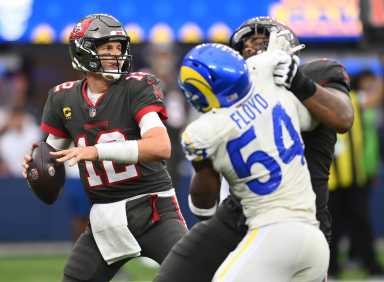Rams vs. Buccaneers Tom Brady