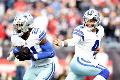 49ers vs. Cowboys Ezekiel Elliott Dak Prescott
