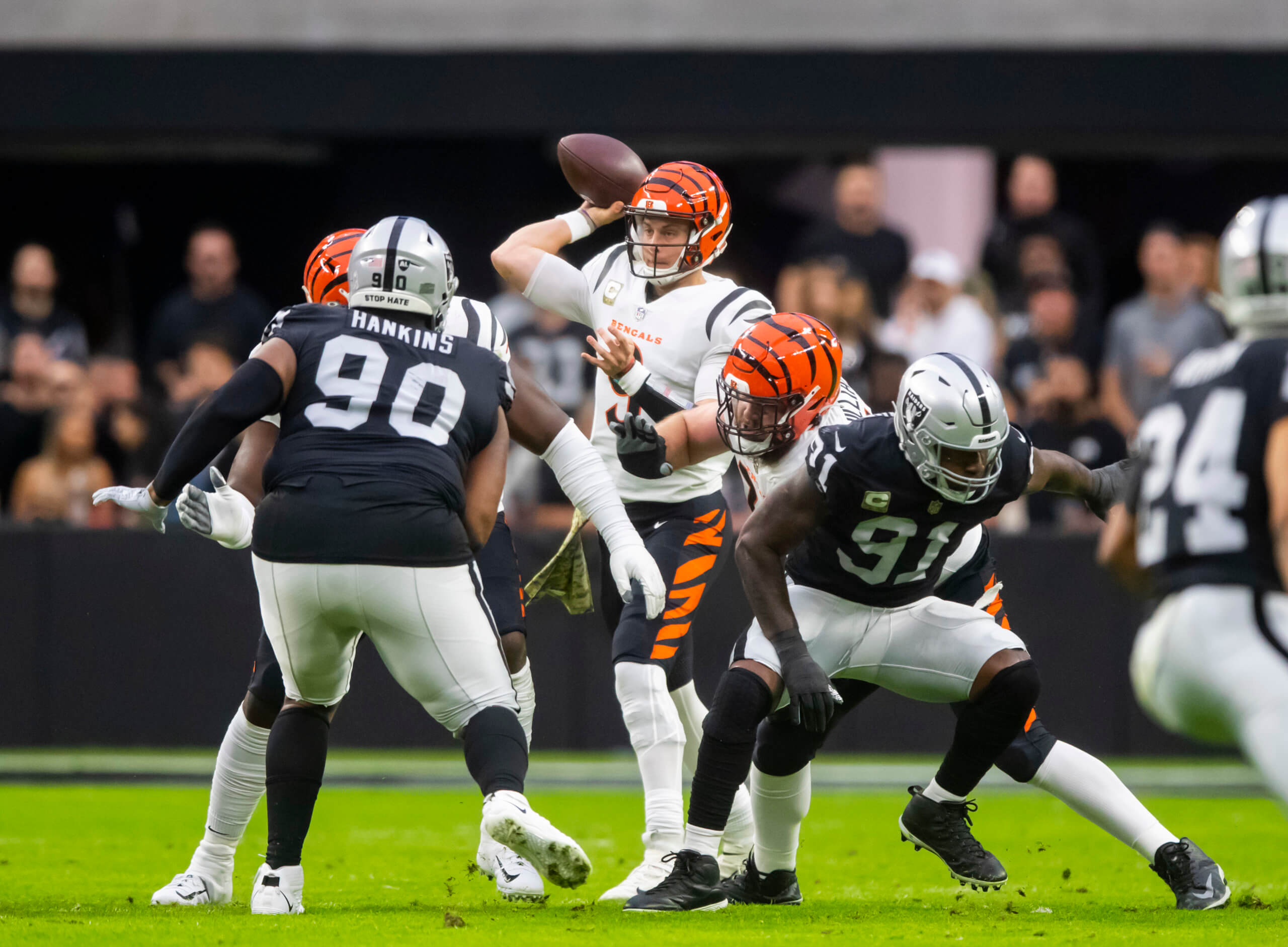 Raiders vs. Bengals: TV channel, game time, schedule, how to watch, more  for Wild Card matchup - DraftKings Network