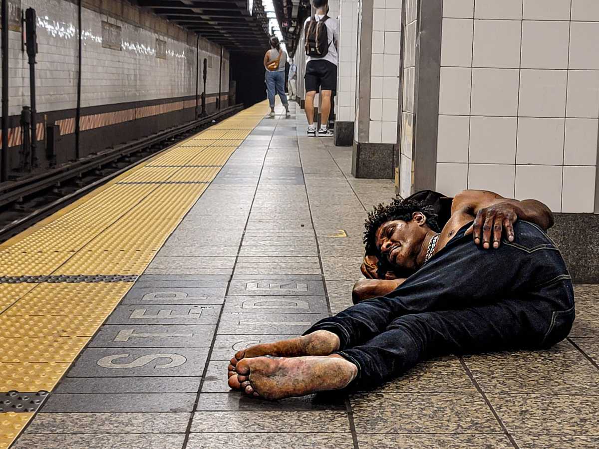 homeless and mentally ill people