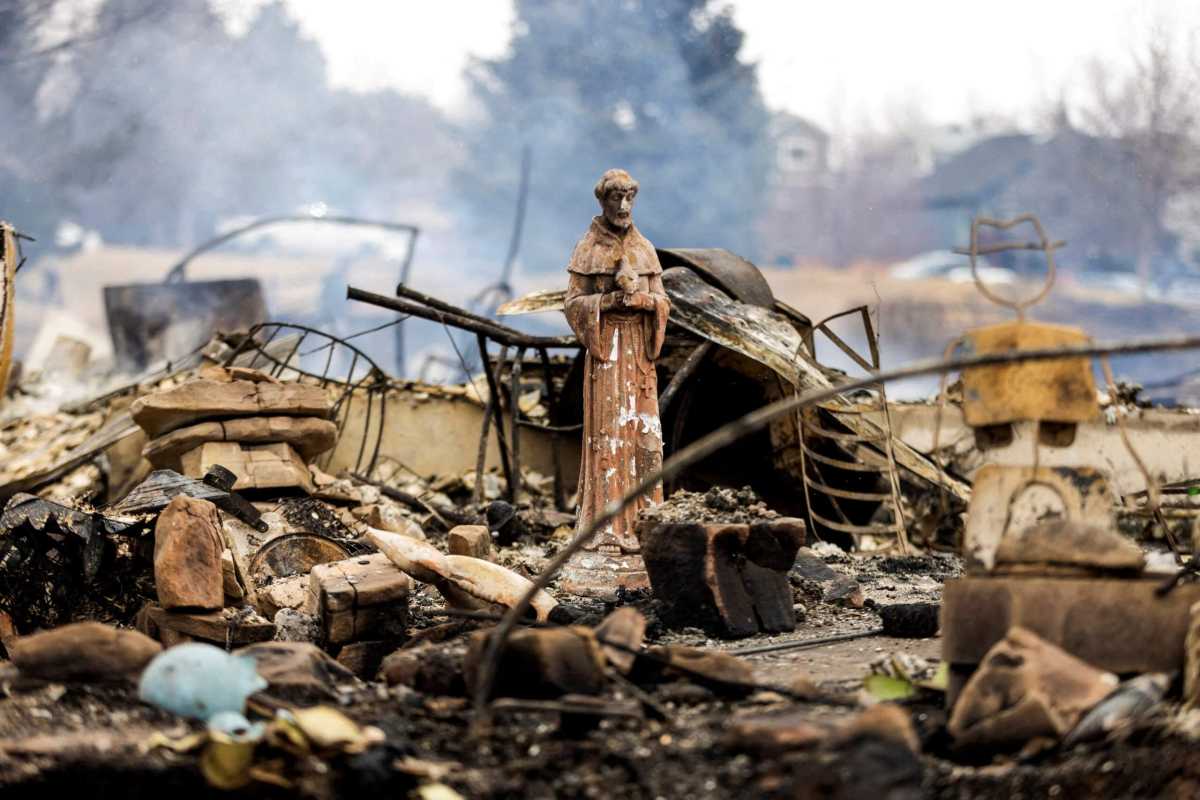 Aftermath of the Marshall Fire