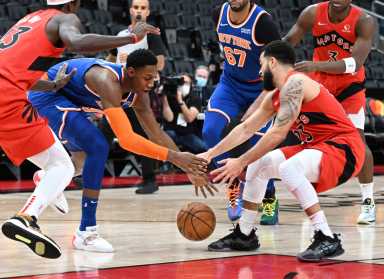 NBA: New York Knicks at Toronto Raptors
