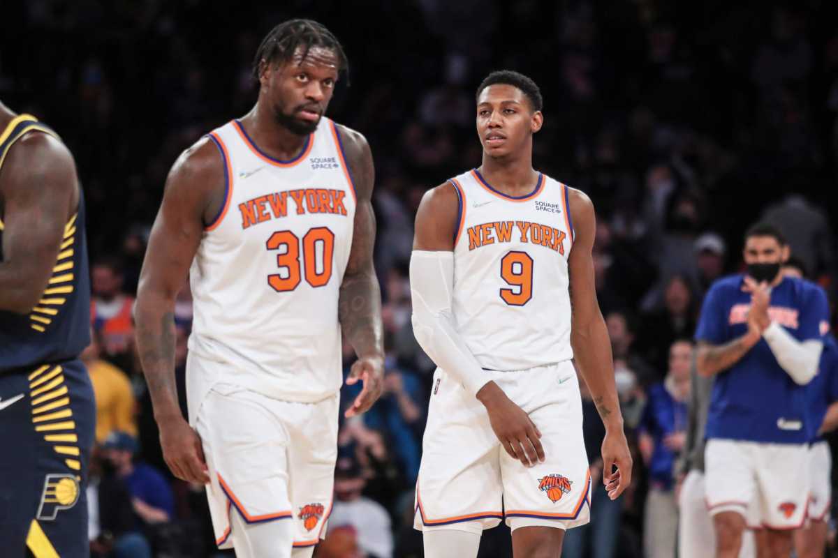 Julius Randle RJ Barrett Knicks