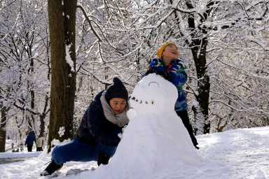 Snow Storm in New York