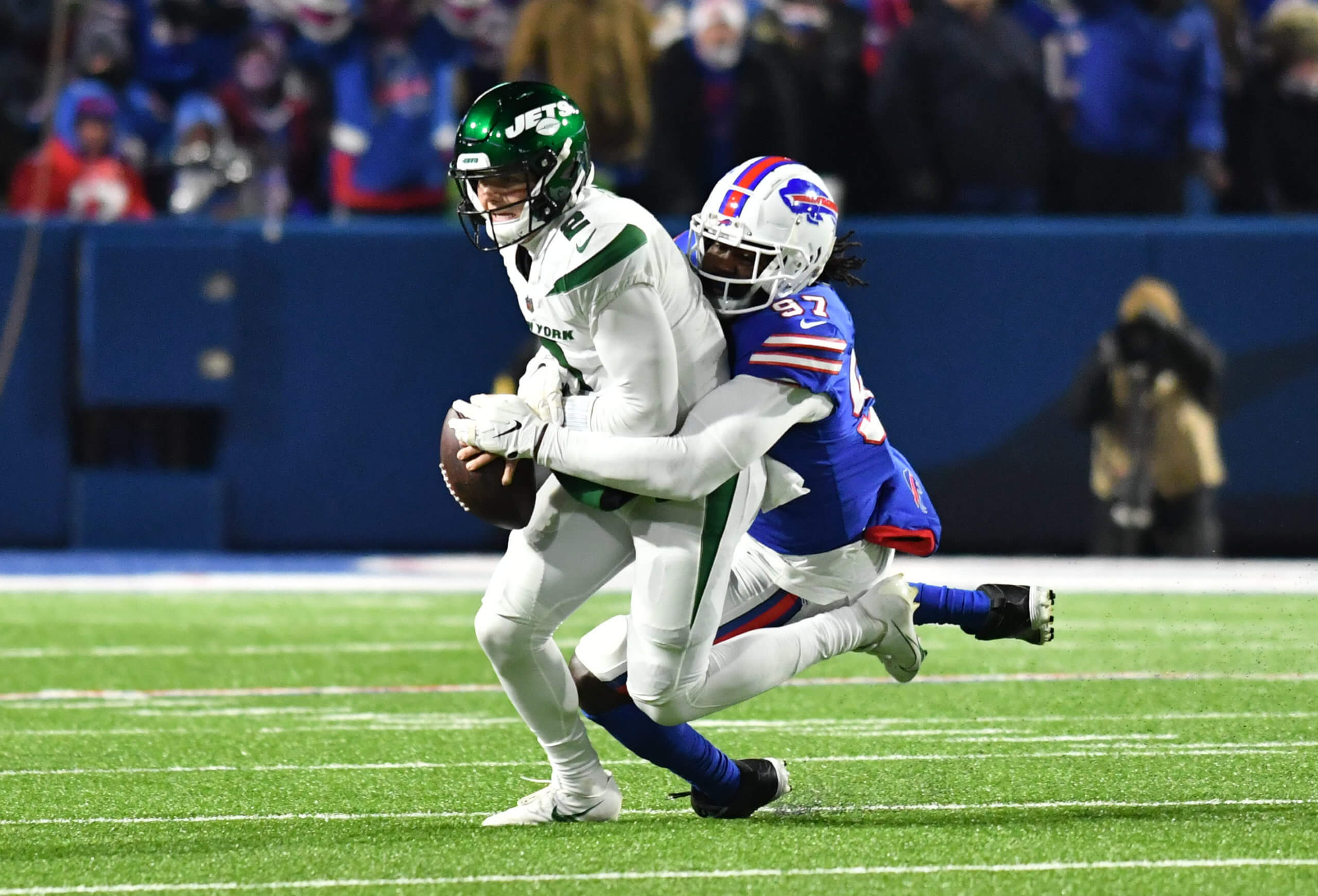 Zach Wilson, Jets completely shut down in valiant loss to AFC East champion  Bills