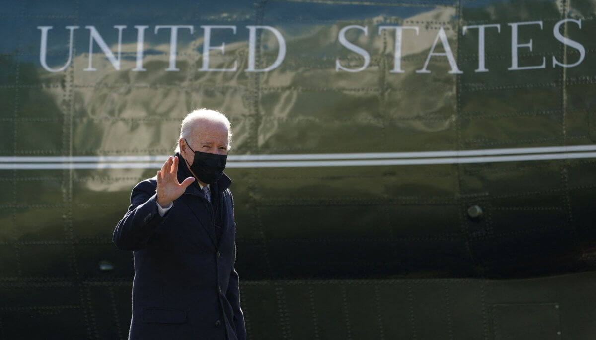 Biden returns to the White House in Washington