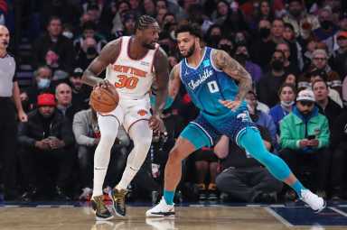 Julius Randle Knicks Hornets Miles Bridges